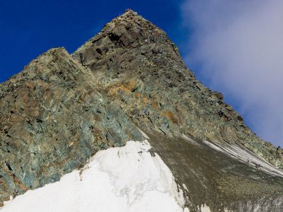 017 - Der imposante Gipbelaufbau des Grossglockners